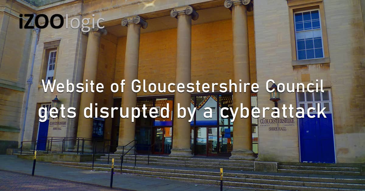 Website Gloucestershire County Council Service Disruption Cyberattack UK Website Monitoring Internet Protection