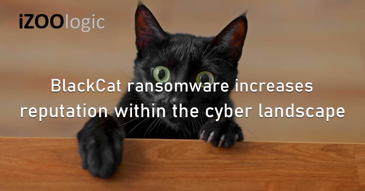 ALPHV BlackCat Ransomware Dark Web Cyber Landscape Hacker Group