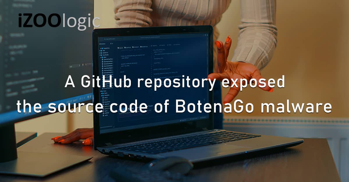 GitHub Repository Exposed Data Source Code BotenaGo Malware
