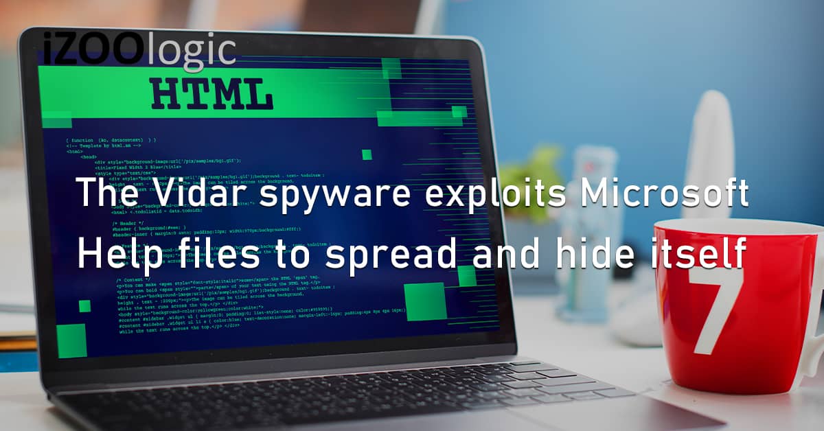 Vidar Spyware InfoStealer Microsoft Help HTML Files Detection Evasion Malware Phishing