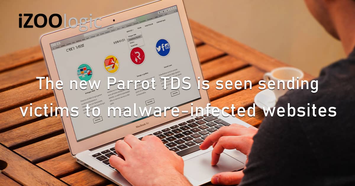 Parrot TDS FakeUpdate Malware-infected Websites Traffic Direction System