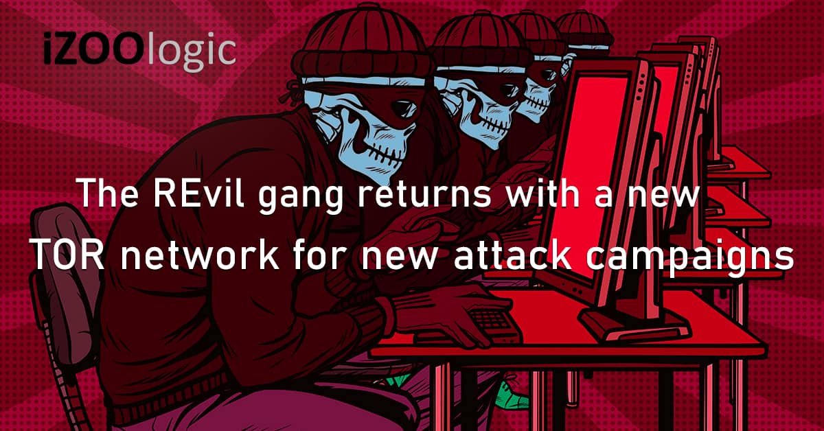 REvil Gang TOR Network Cyberattack Campaigns Ransomware Darkweb RuTOR
