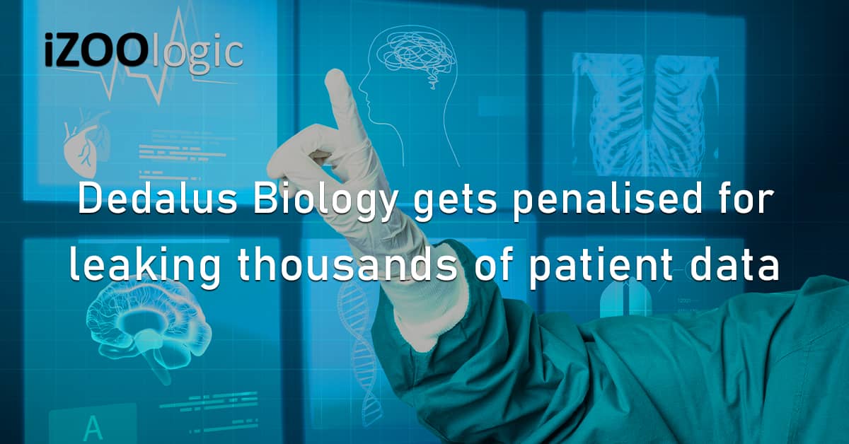 Dedalus Biology France Penalised Policy Enforcement Data Leak Patient Data