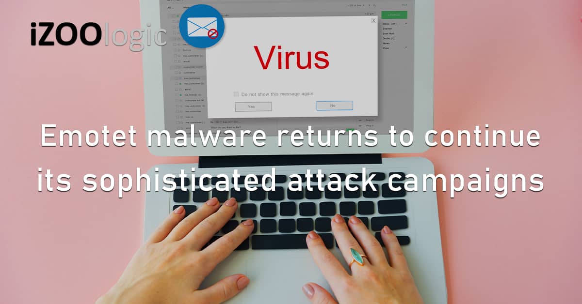 Emotet Malware Sophisticated Cyberattack Campaigns Trojan Phishing