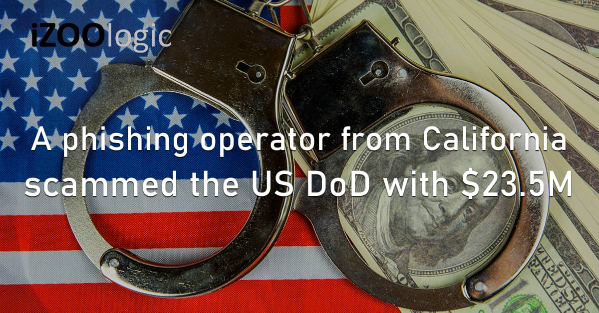Phishing Operator California Online Scam US DoD Fraud Prevention DNS Intelligence