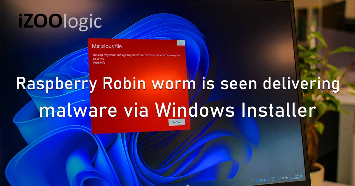 Raspberry Robin Computer Worm Malware Windows Installer Infected USB