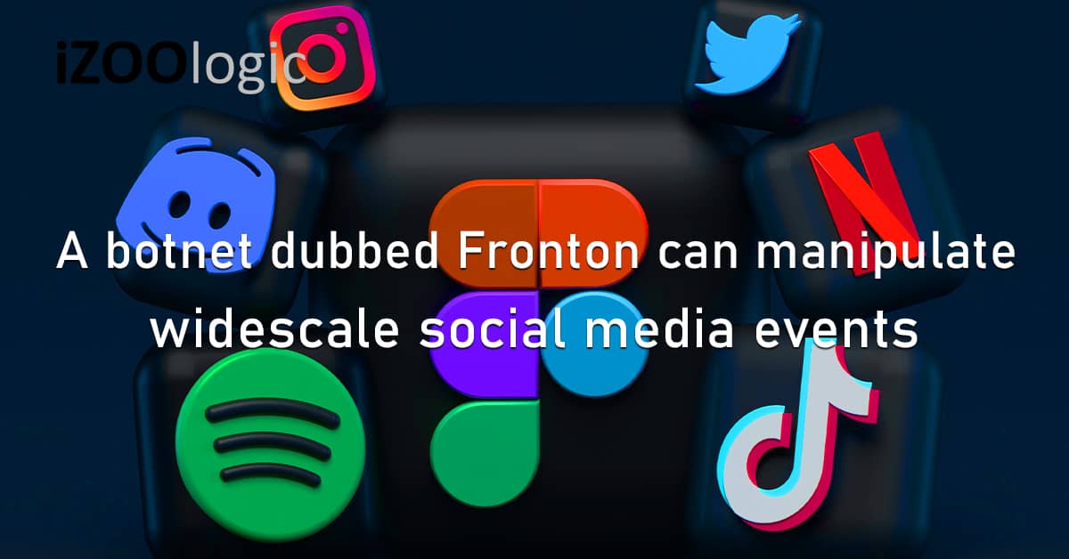 Botnet Fronton Widescale Social Media Events Facebook Twitter
