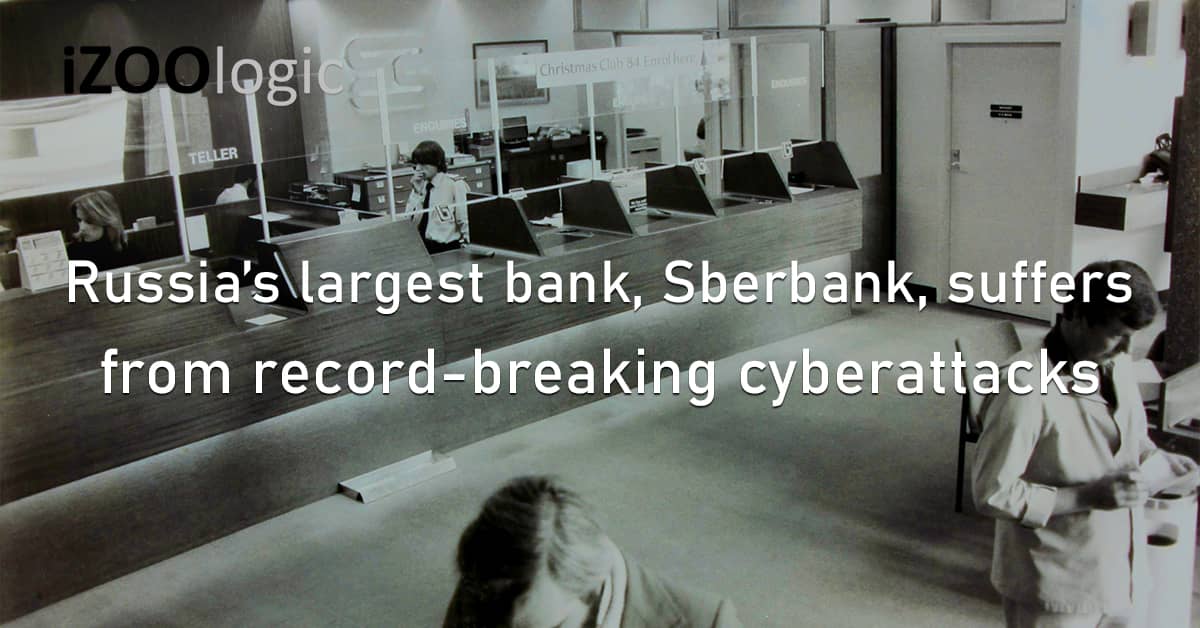 Russia Largest Bank Sberbank Cyberattacks Ukraine DDoS