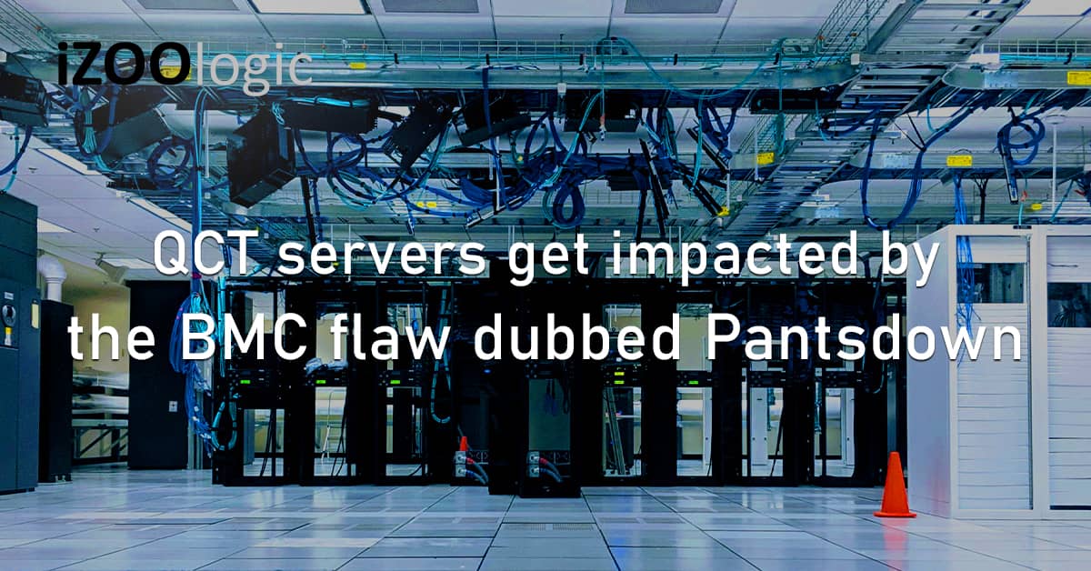 QCT Servers BMC Flaw Vulnerability Pantsdown Quanta Cloud Technology