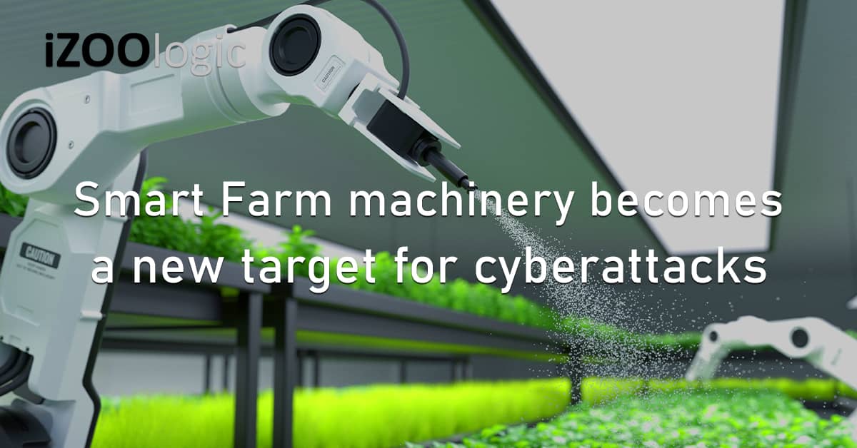 Smart Farm Machinery Cyberattacks Drones Robotic Harvesters Automatic Sprayers Agricultural