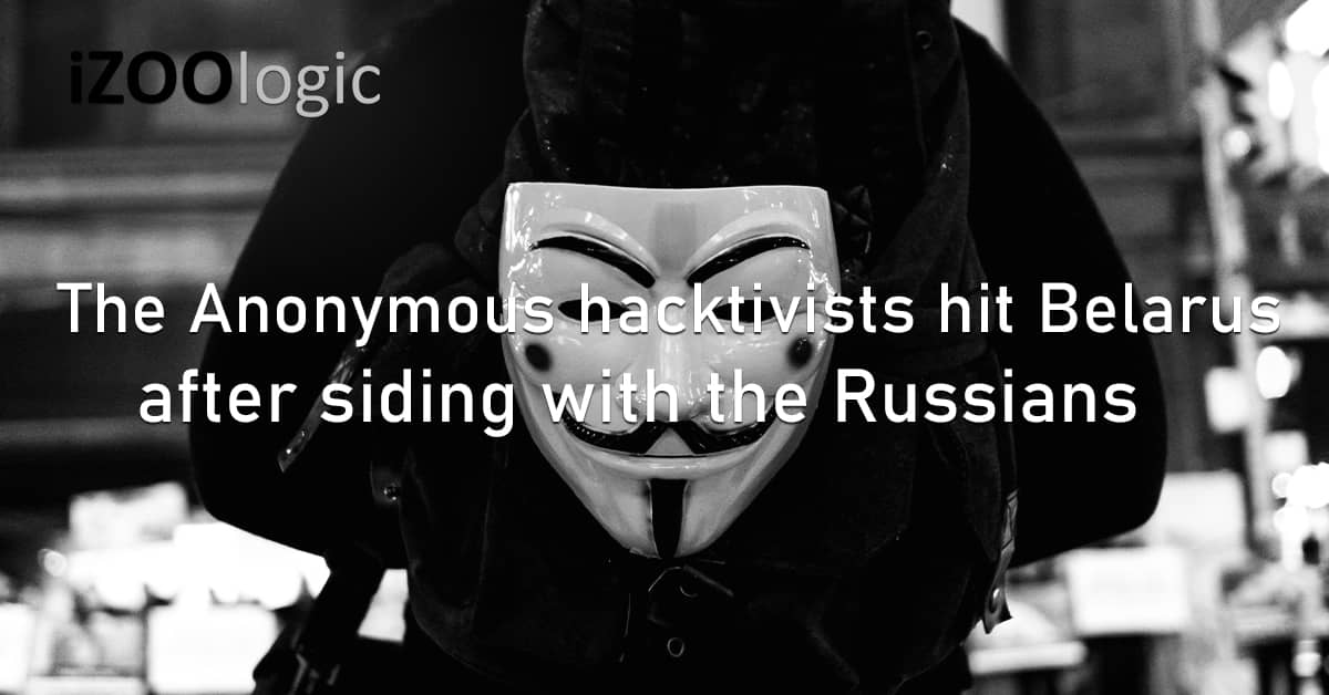 Anonymous Hacktivists Belarus Russians Ukraine Hacking