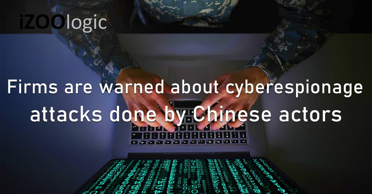 Threat Advisory Warning Cyberespionage Cyberattacks Chinese Hackers Threat Actors CISA NSA FBI Hacker Group