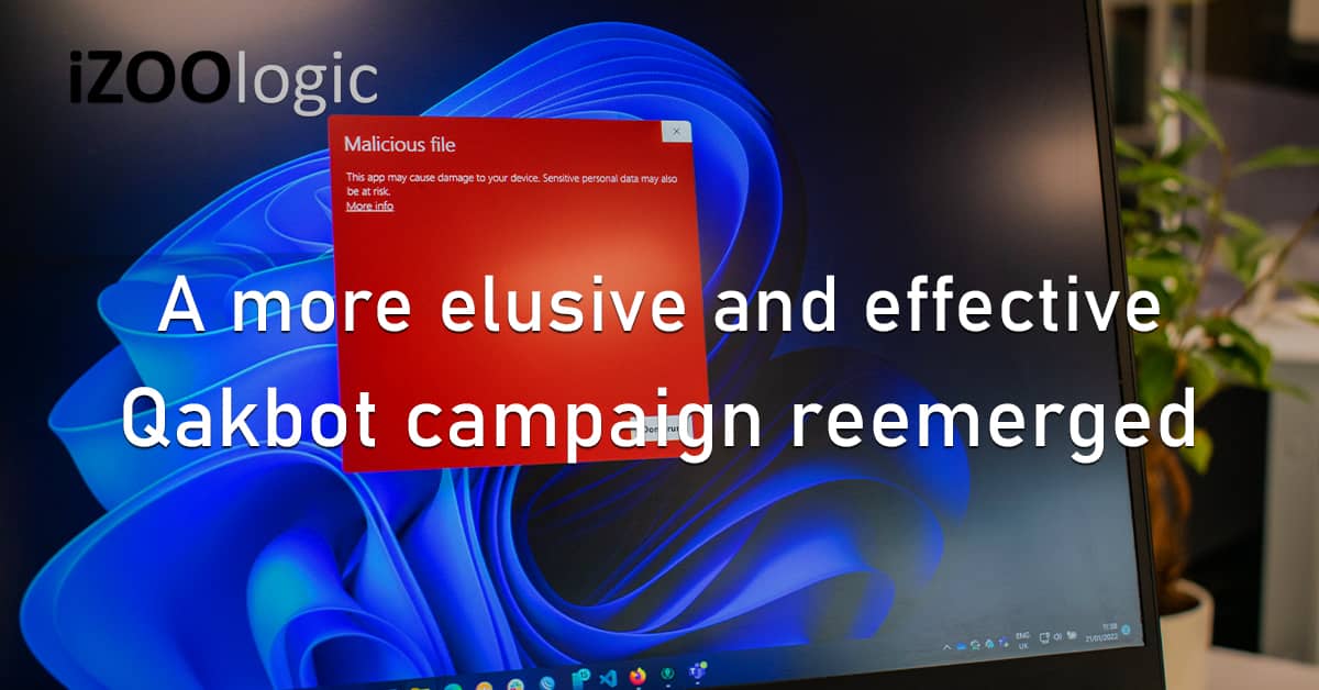 Elusive Effective Qakbot Malware Campaign Reemerged Excel Phishing