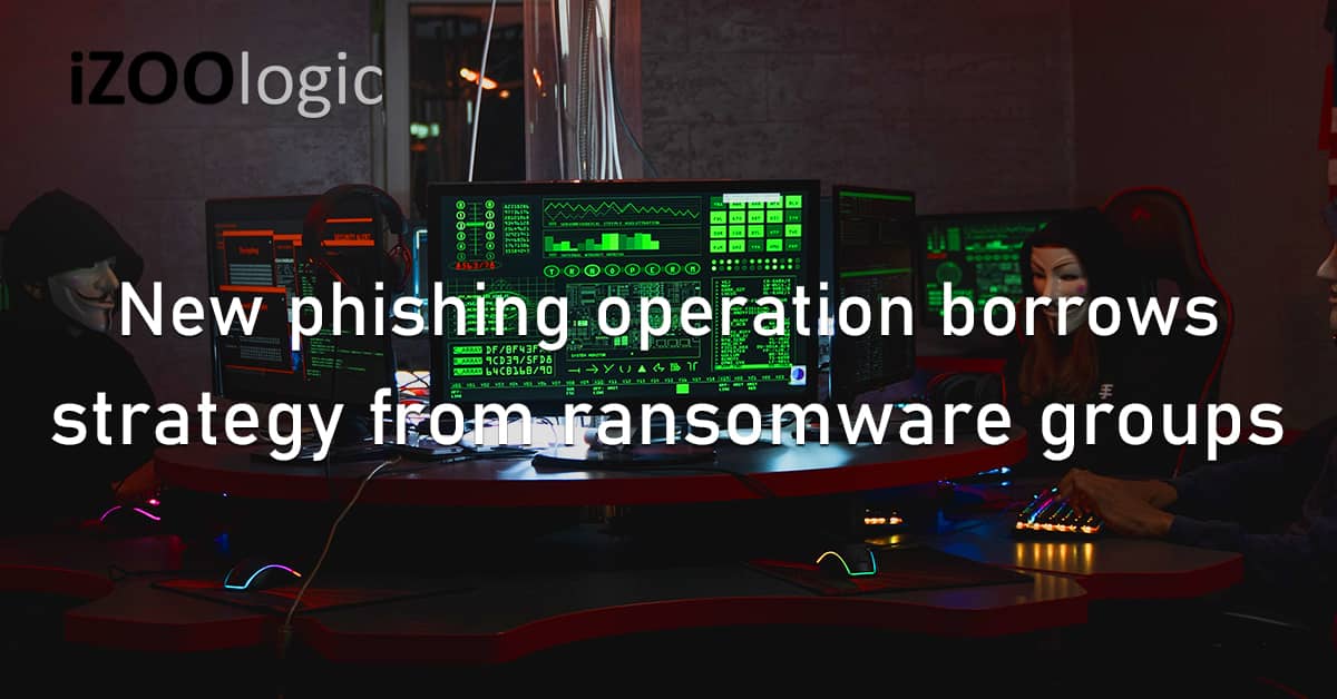 Phishing Operation Strategy Ransomware Threat Groups DNS Online Security Fraud Prevention