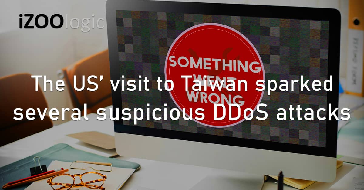 US Visit Taiwan China DDoS Cyberattacks Nancy Pelosi Threat Group
