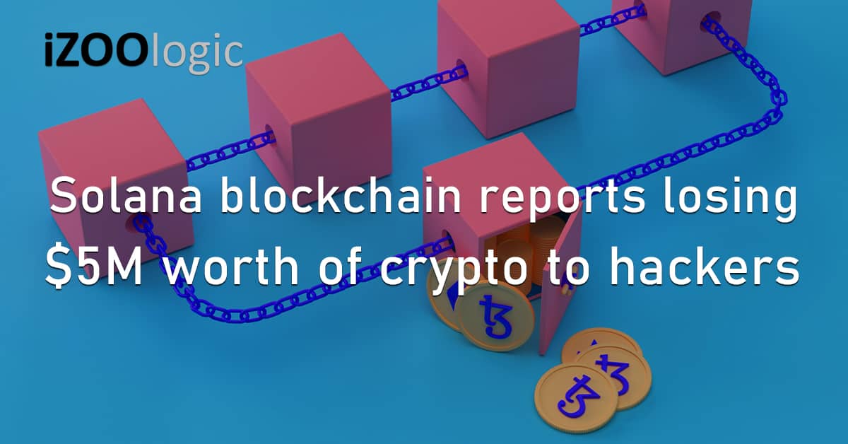 Solana Blockchain Lost 5M Crypto Assets Hackers Crypto Wallet Third Party Risk