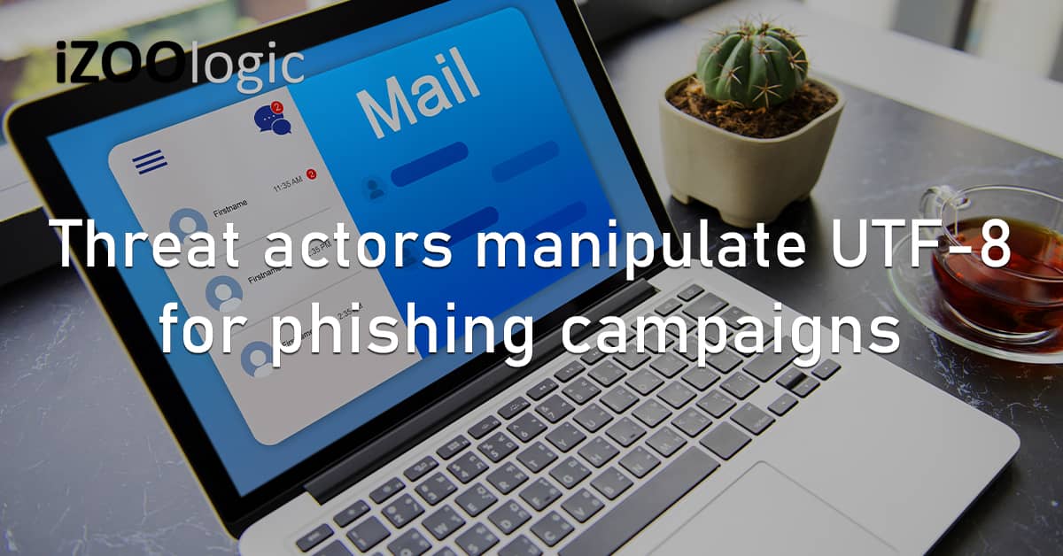Threat Actors UTF-8 Phishing Campaigns Middle East Cybersecurity Threat Advisory