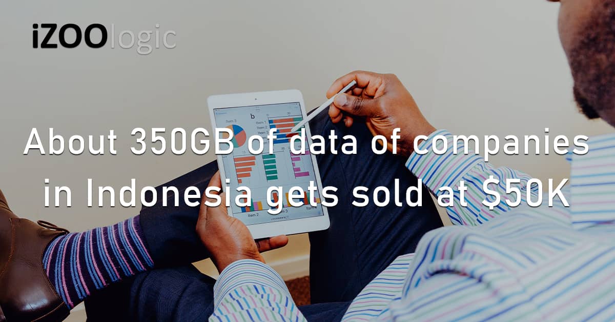 350GB Company Data Indonesia Dark Web Marketplace Hacking Forum Data Leak