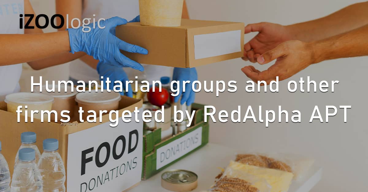 Humanitarian Groups Targeted RedAlpha APT Phishing Chinese Hackers