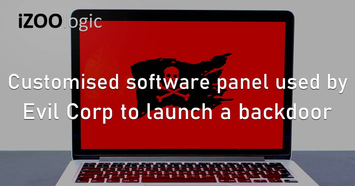 Customised Software Panel Evil Corp Malware Backdoor TeslaGun Online Banking US