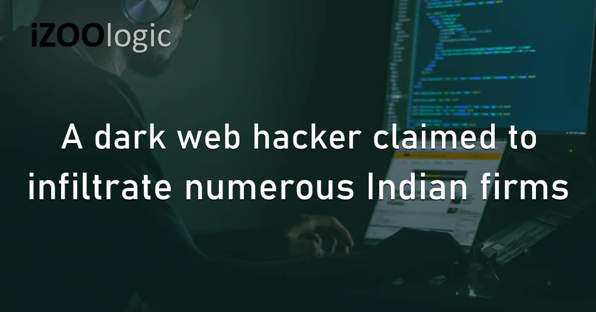 Dark Web Hacker Hacking Forum India Firms Government Underground Forum Stolen Data Vulnerability