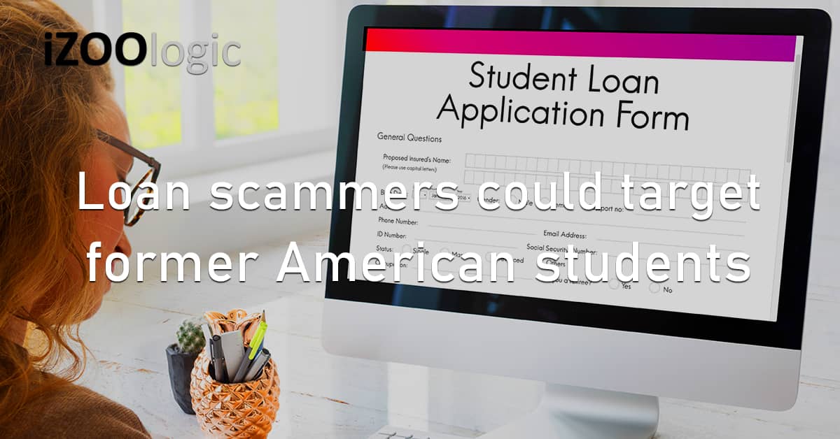 Student Loan Online Scam Fraudsters US American Students Phishing Fraud Prevention Education