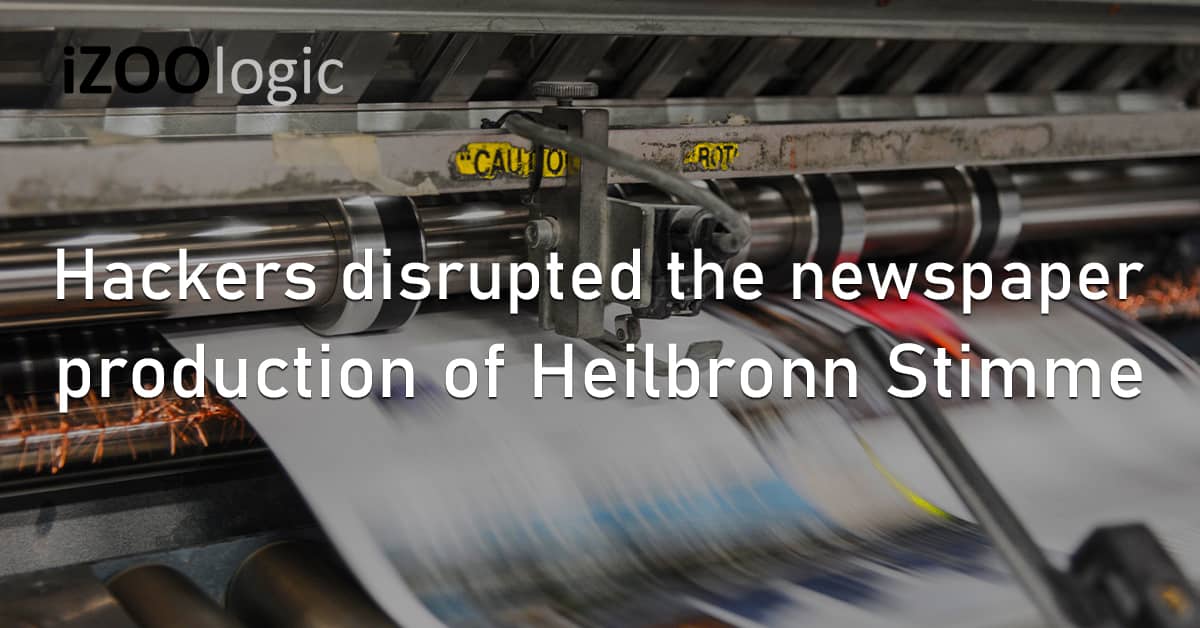 Hacked Operation Disruption Newspaper Heilbronn Stimme Germany System Breach