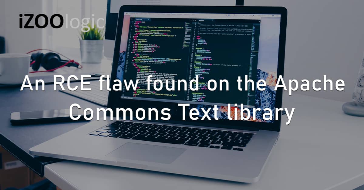 RCE Vulnerability Flaw Apache Commons Text Library Javascript
