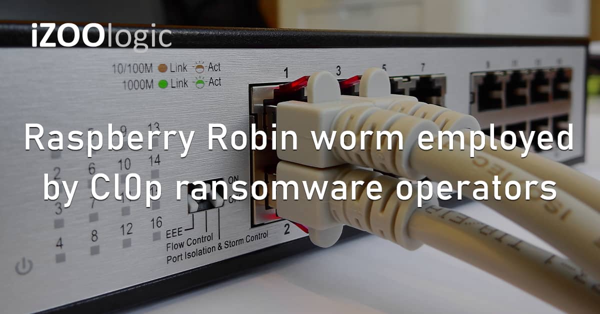 Raspberry Robin Worm Cl0p Ransomware Group