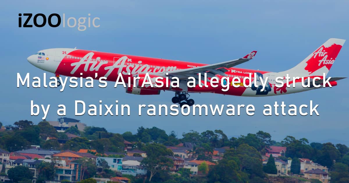 Malaysia AirAsia Daixin Ransomware Cyberattack Airline Data Breach Dark Web