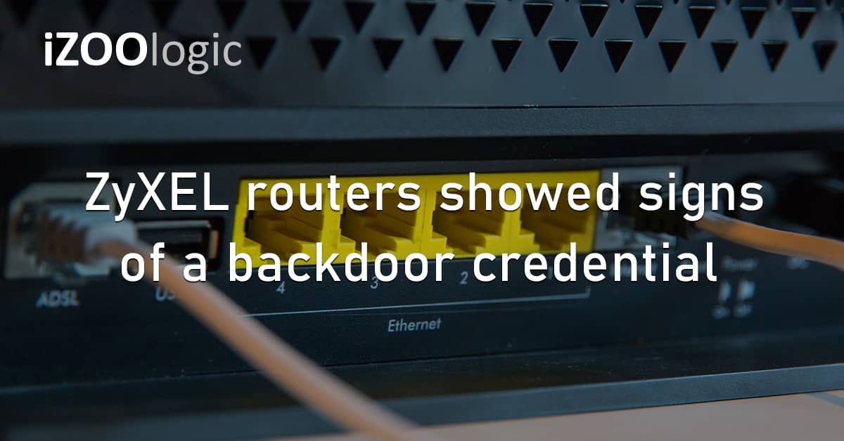 ZyXEL Routers Backdoor Flaw Exploit Vulnerability