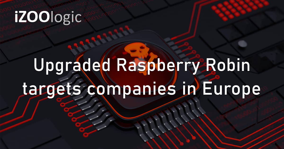Raspberry Robin Worm Virus Europe Malware Infostealer Cyber Threat
