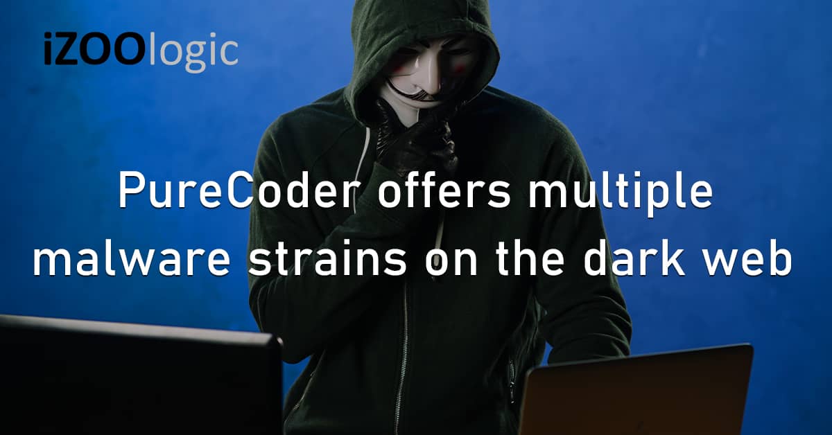 PureCoder Threat Group Malware Strains Dark Web Underground Market PureCrypt PureLogs