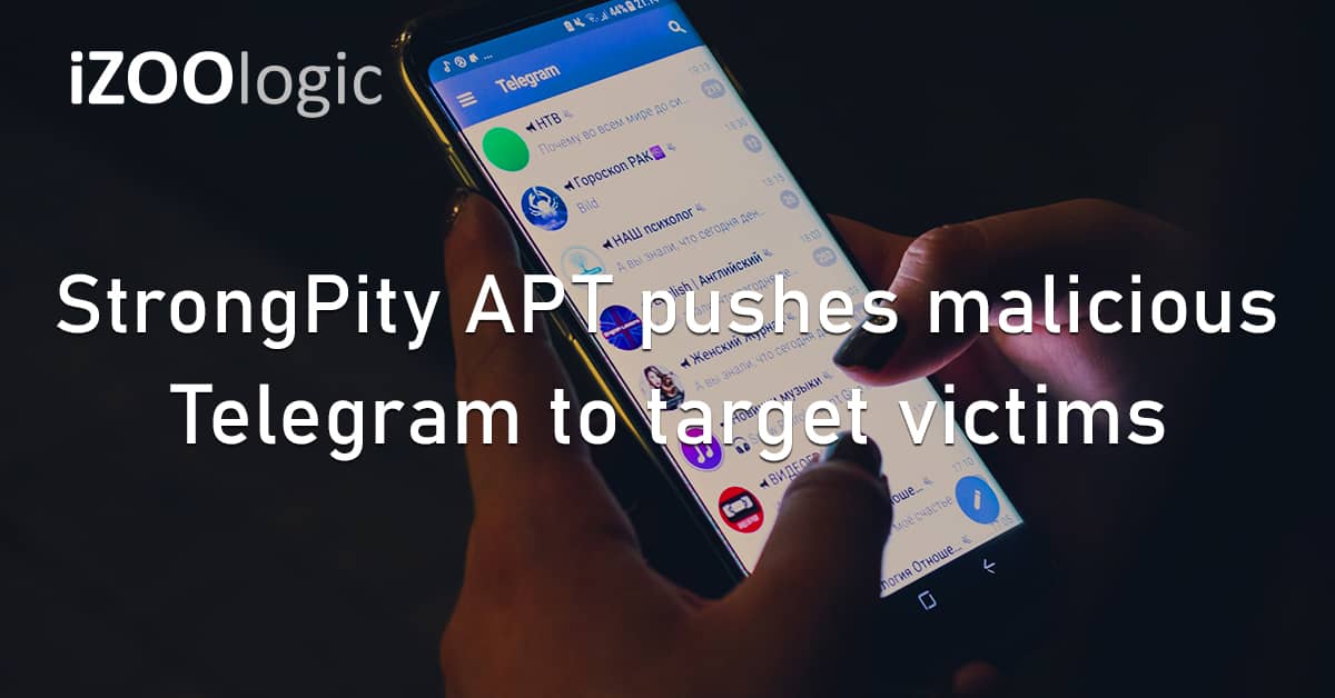 StrongPity APT Malicious App Telegram Social Media Chat App