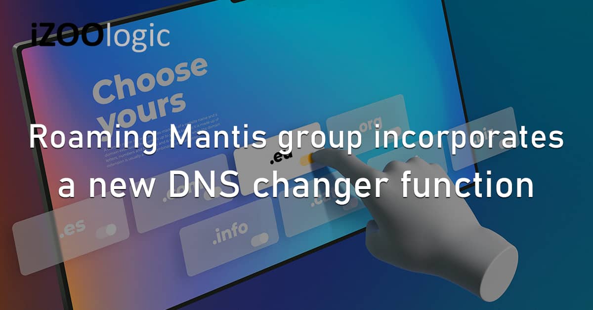 Roaming Mantis Threat Group DNS Changer Function
