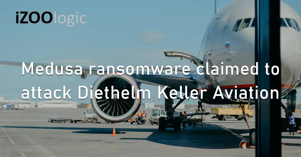 Medusa Ransomware Cyberattack Diethelm Keller Aviation Singapore Manufacturing Stolen Database