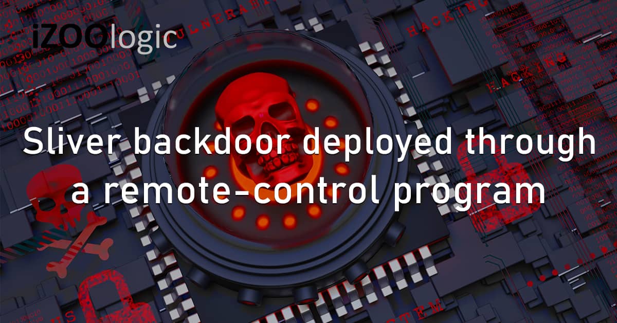 Sliver Backdoor Malware Vulnerability Exploit RAT Remote Code Execution