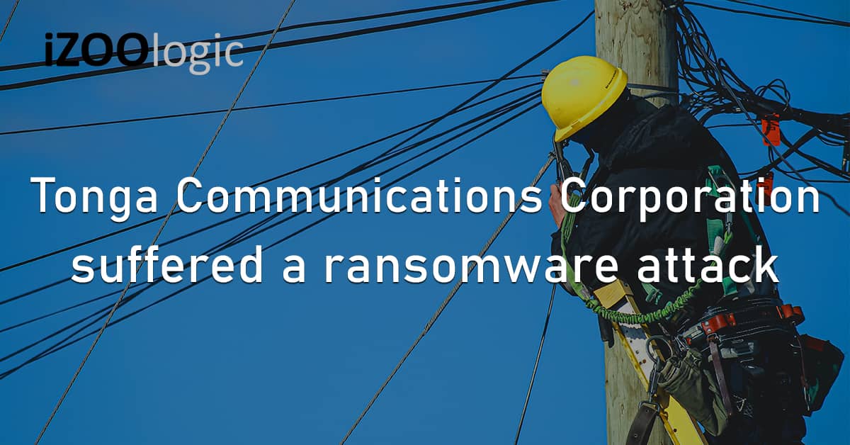 Tonga Communications Corporation Ransomware Cyberattack Telecommunications