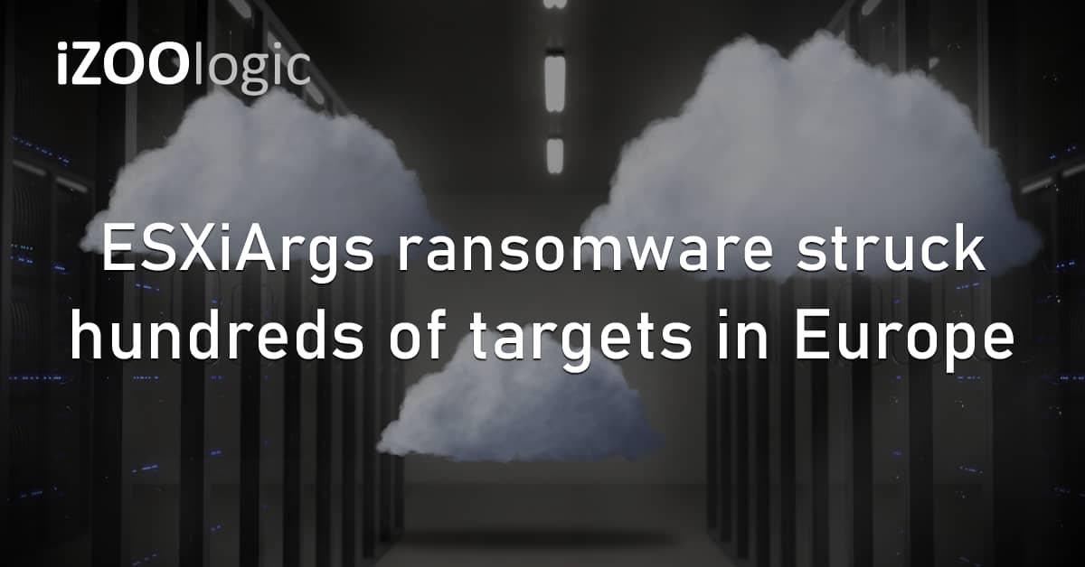 ESXiArgs Ransomware VMWare Vulnerability Malware Europe