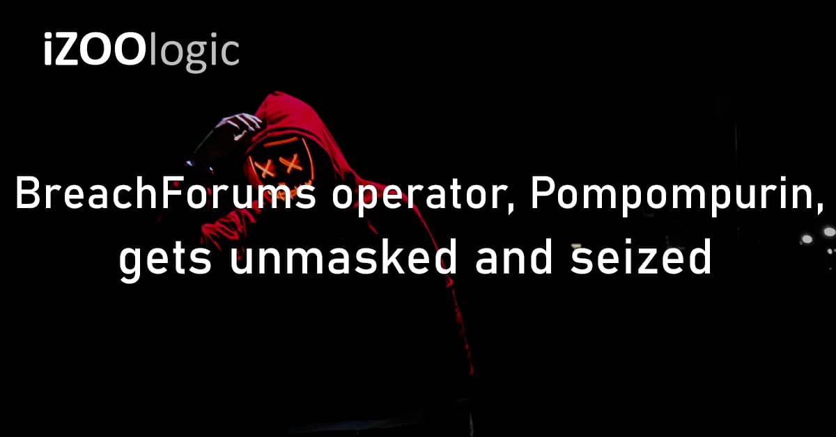 BreachForums Marketplace Operator Pompompurin Unmasked Seized Conor Brian Fitzpatrick Dark Web