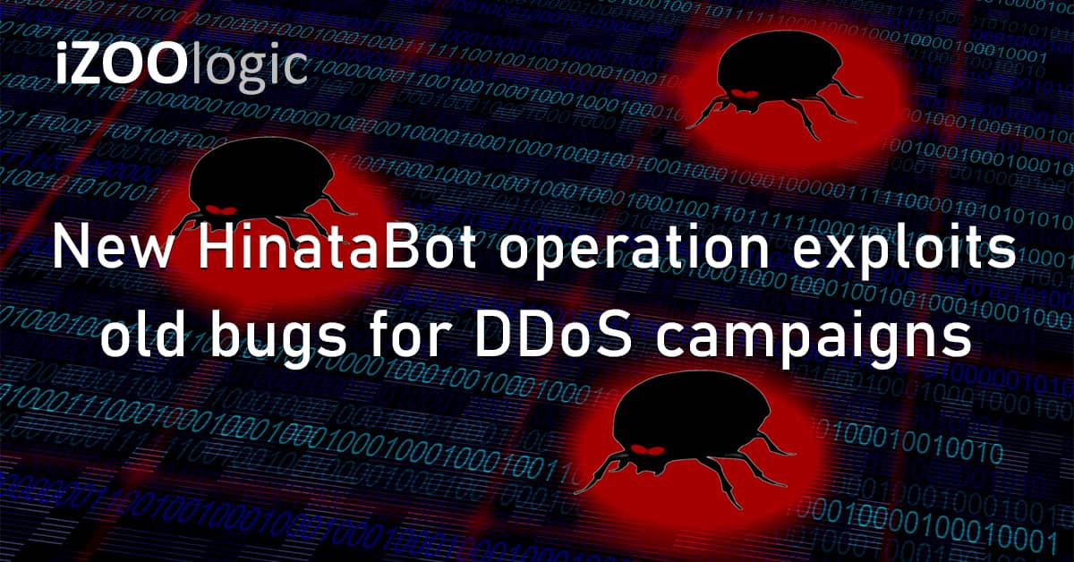 HinataBot Botnet Operation Exploits Bugs DDoS Campaigns