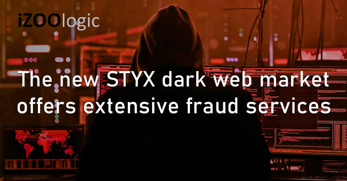 STYX Dark Web Marketplace Fraud Services Cybercrime Fraud Prevention Cyber Threat