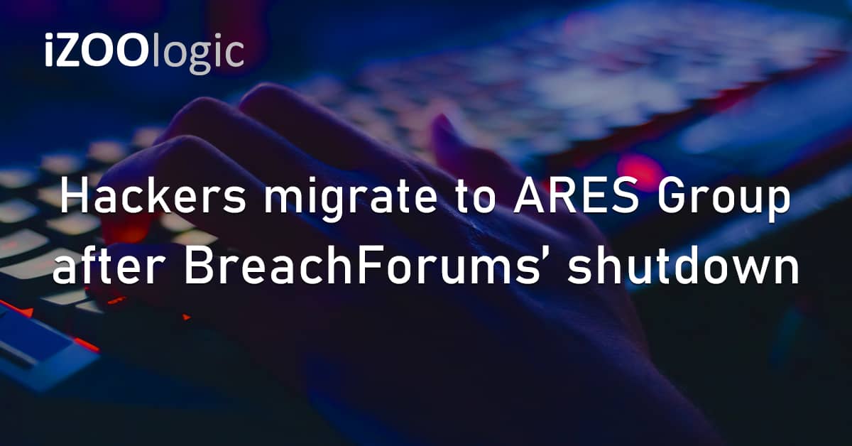Hackers ARES Group BreachForums Policy Enforcement Dark Web Hacking Forum Marketplace