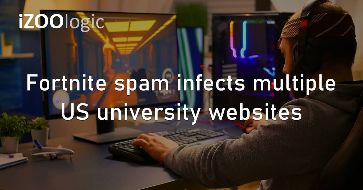 Fortnite Spam Phishing US University Websites Fake Gift Cards Infectious Content Wiki