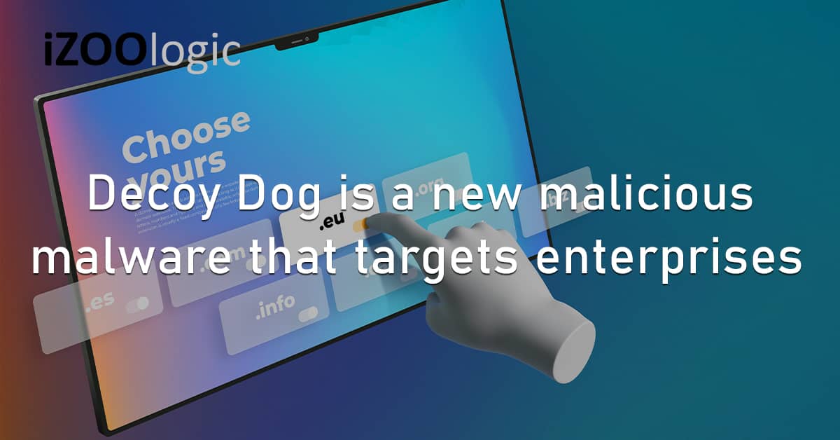 Decoy Dog Malware Malicious Toolkit DNS Exploit Query Dribbling Domain Ageing Domain Names