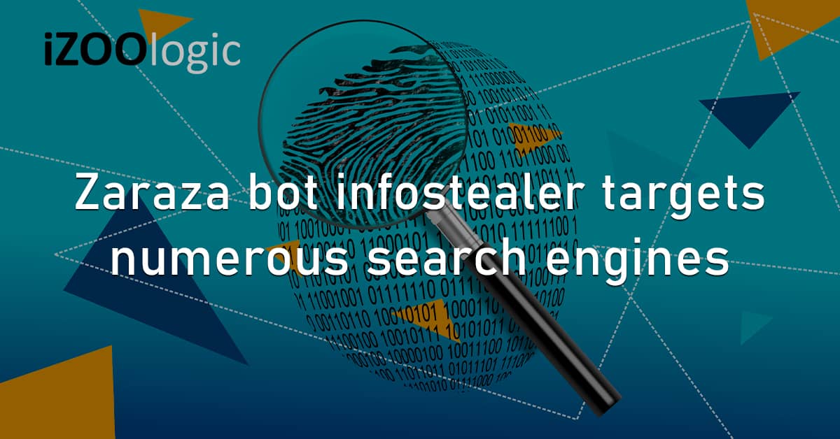Zaraza Botnet Infostealer Malware Search Engine Edge Brave Yandex Opera Google Chrome