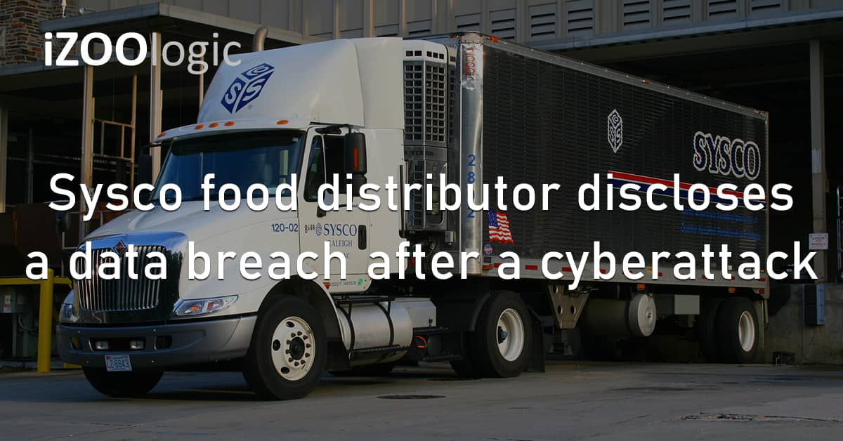 Sysco US Food Distributor Data Breach Personal Data Cyberattack