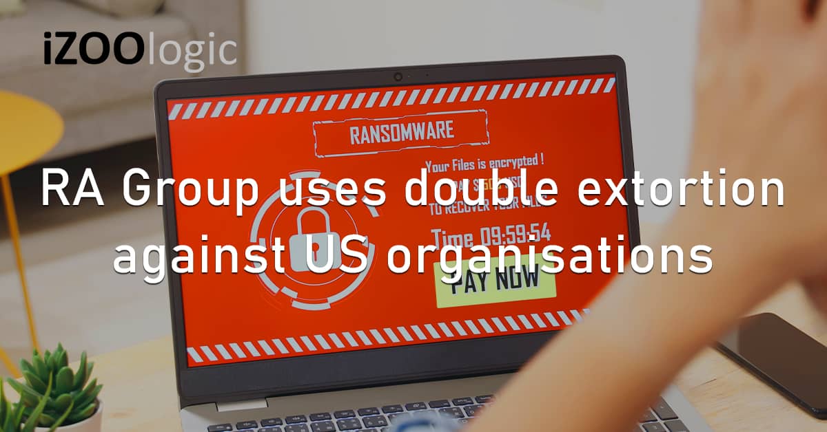 RA Group Ransomware Threat Group Double Extortion Dark Web Data Leak US South Korea