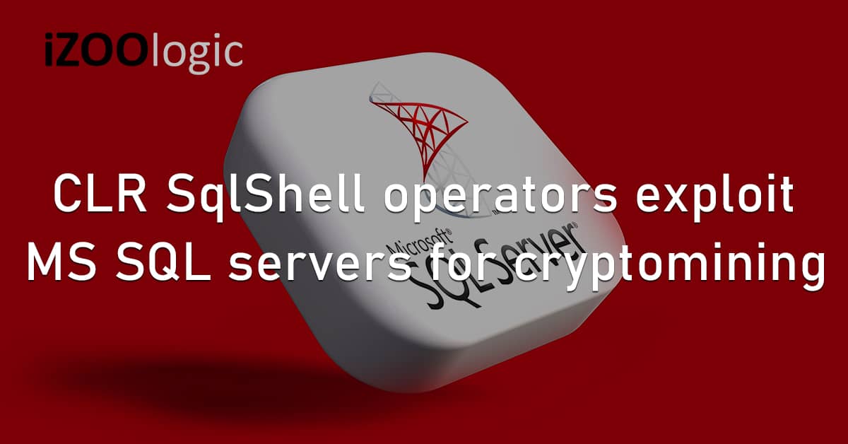 CLR SqlShell Ransomware Hackers Vulnerability MS SQL Database Servers Cryptomining Web Servers