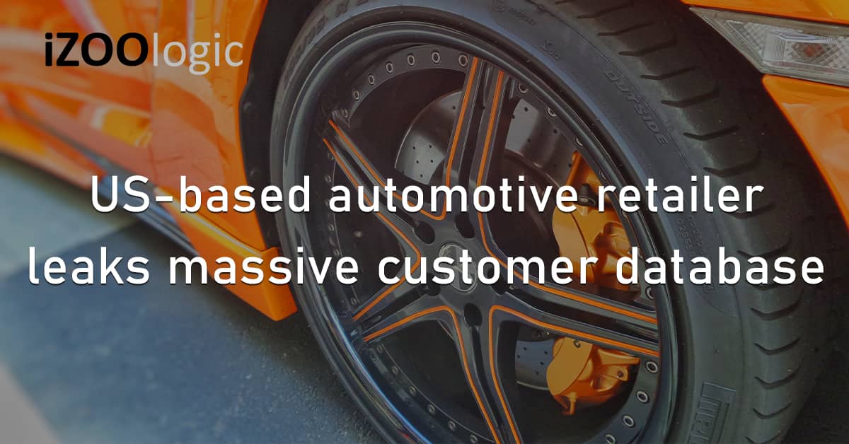 Simpletire US Automotive Retailer Data Leak Customer Database Compromised Fraud Prevention